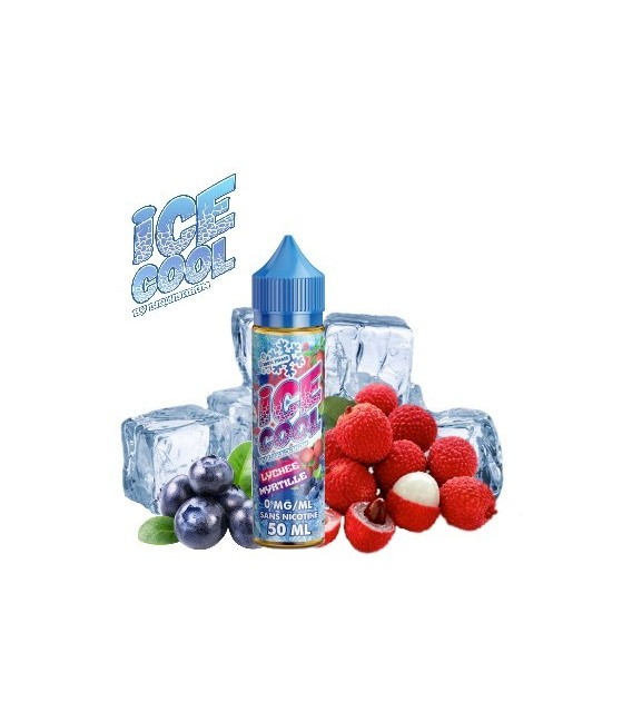 LYCHEE MYRTILLE 50ML - Ice Cool Liquidarom
