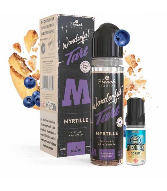 MYRTILLE 50ML - Wonderful Tart Le French Liquid